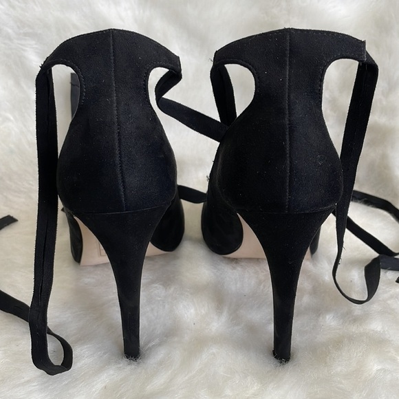 Call IT SPRING Black Lace Up Heels - Picture 6 of 7